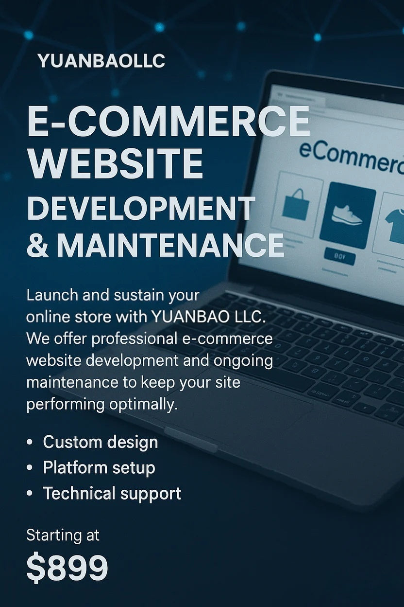 E-Commerce Website Setup & Maintenance / 电商网站搭建与维护